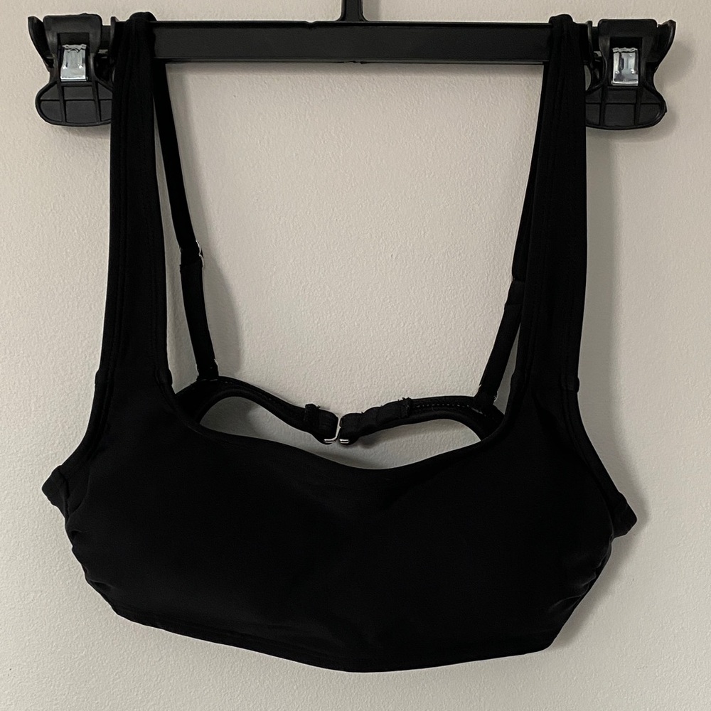 🩷🩵Xhilaration Juniors' Bralette Bikini Top - Black - Small